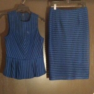 Elegant Navy Blue Set.